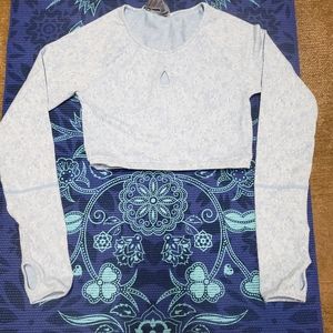 NWT Gymshark fleur texture crop top